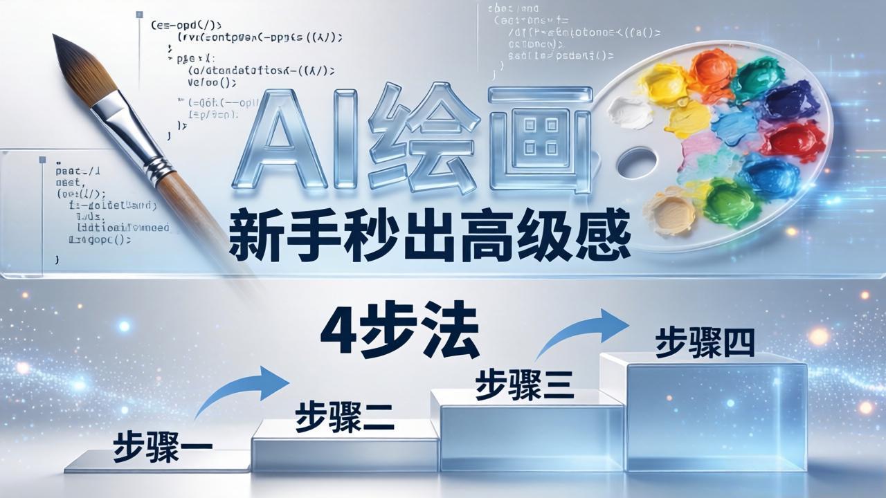 [人工智能]（18225期）AI绘画入门别再硬磕了！即梦4步法：万能提示词公式+BRTR框架，新手秒出高级感