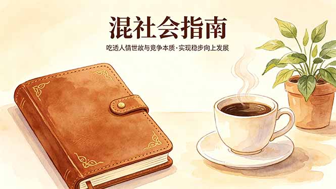 [投资理财]（18282期）付费文章：混社会指南，吃透人情世故与竞争本质，实现稳步向上发展
