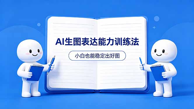 [AI人工智能]（18377期）AI生图不是做漂亮图，而是表达能力。这套方法让小白也能稳定出好图