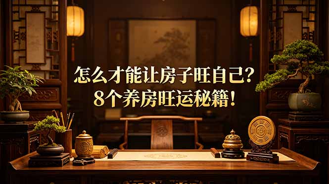 [其它资料]（19023期）付费文章：怎么才能让房子旺自己？8个养房旺运秘籍！