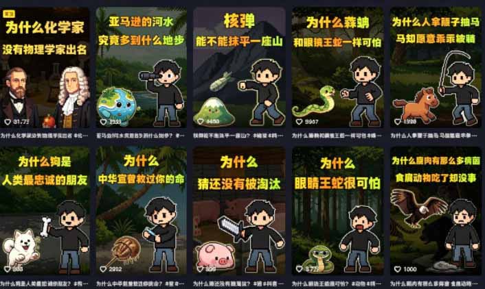 [短视频运营]（19234期）卡通类科普内容制作速成课，兼具专业性与趣味性，低门槛入局持续产出稳拿平台伙伴计划+精选独家收益-第2张图片-智慧创业网