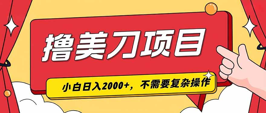 [虚拟项目]（19493期）撸美刀，单日收入2000+，小白可做-第1张图片-智慧创业网