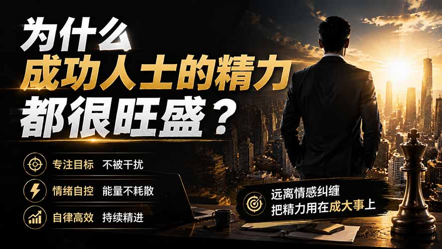 [其它资料]（19754期）付费文章：为什么成功人士的精力都很旺盛？