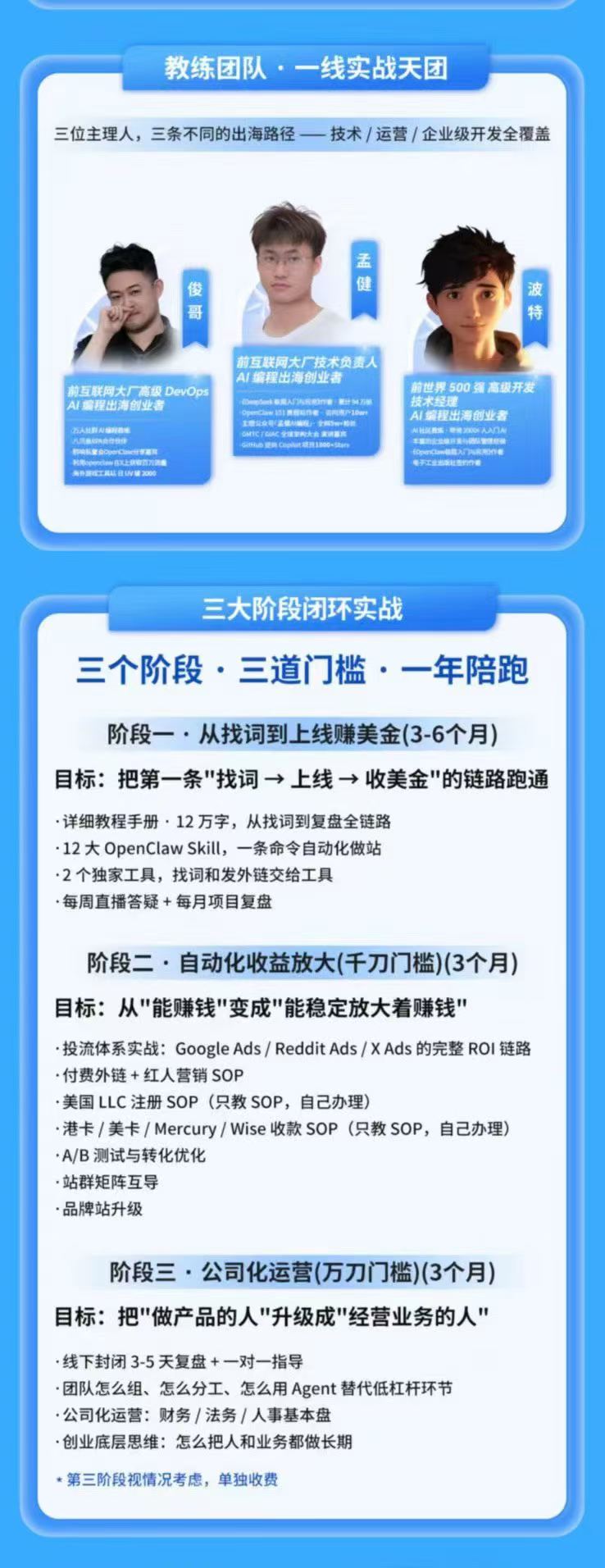 [AI人工智能]（19787期）AI编程领航计划｜海外独立站实战｜多Agent一键建站｜站点开发测试｜冷启动引流｜数据复盘｜出海变现完整教程-第4张图片-智慧创业网