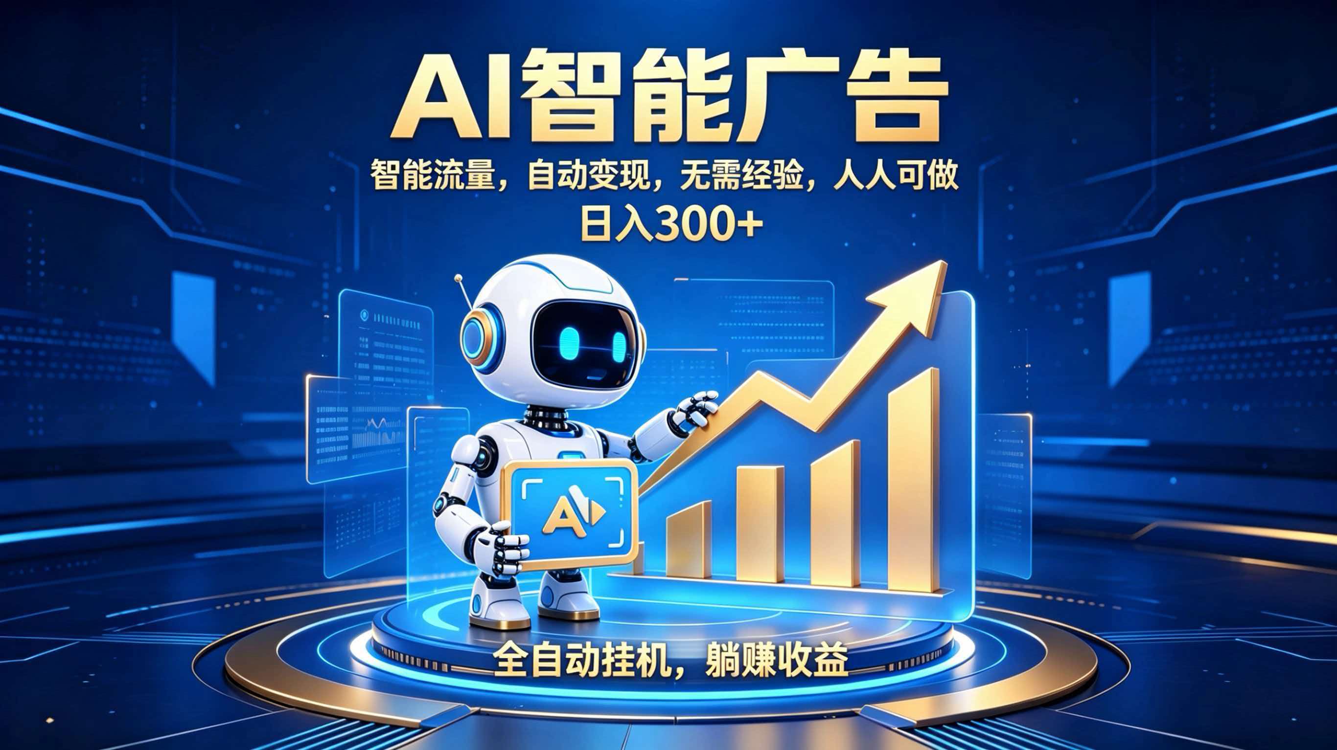 [虚拟项目]（19848期）轻资产新赛道，全自动AI广告，打造持续收益