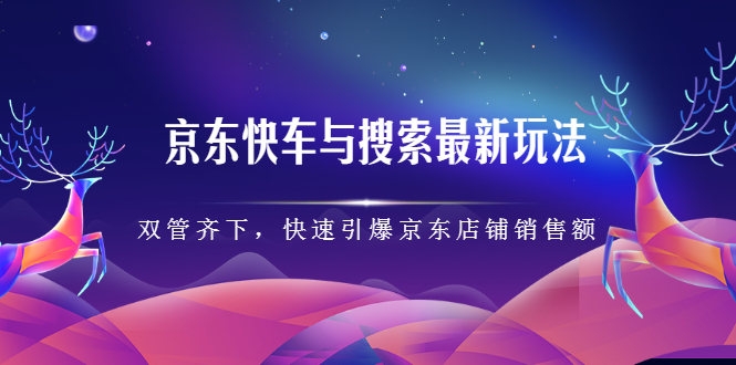 [国内电商]（2291期）京东快车与搜索最新玩法：双管齐下月销百万，快速引爆京东店铺销售额