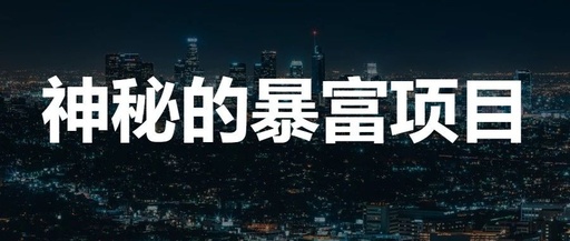 [创业资讯]那些神秘的暴富项目到底是啥