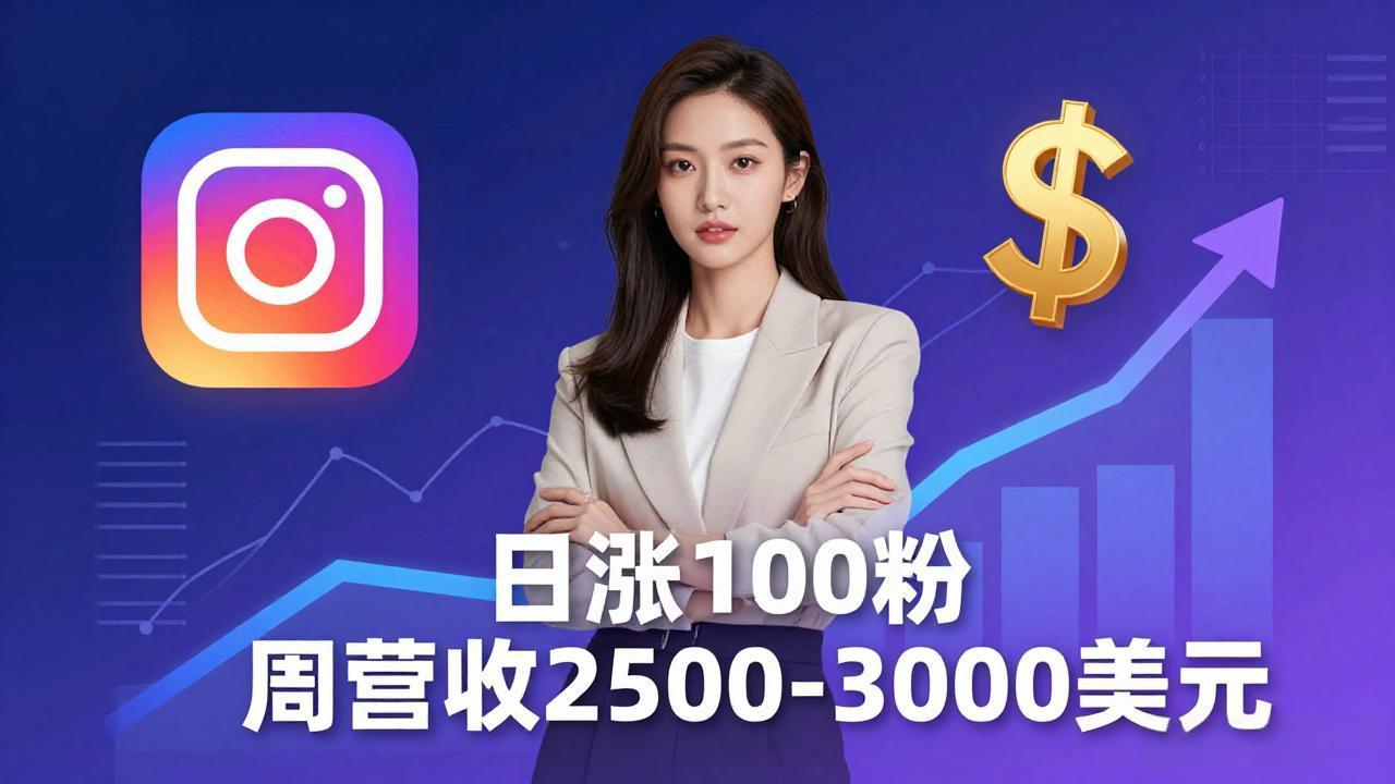 [国外项目]（18299期）想做数字产品？Sheri亲授：日涨100粉、每周2500至3000美元的营收，Instagram躺着赚-第1张图片-智慧创业网