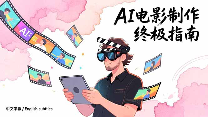 [虚拟项目]（17130期）AI电影制作终极指南：从创意到成片，系统掌握智能影视全流程实战课（中英字幕）-第1张图片-智慧创业网