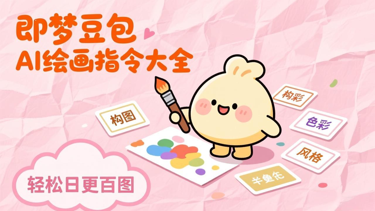 [人工智能]（17261期）即梦豆包AI绘画指令大全：海量关键词库一键复制，出图效率提升10倍，轻松日更百图-第1张图片-智慧创业网