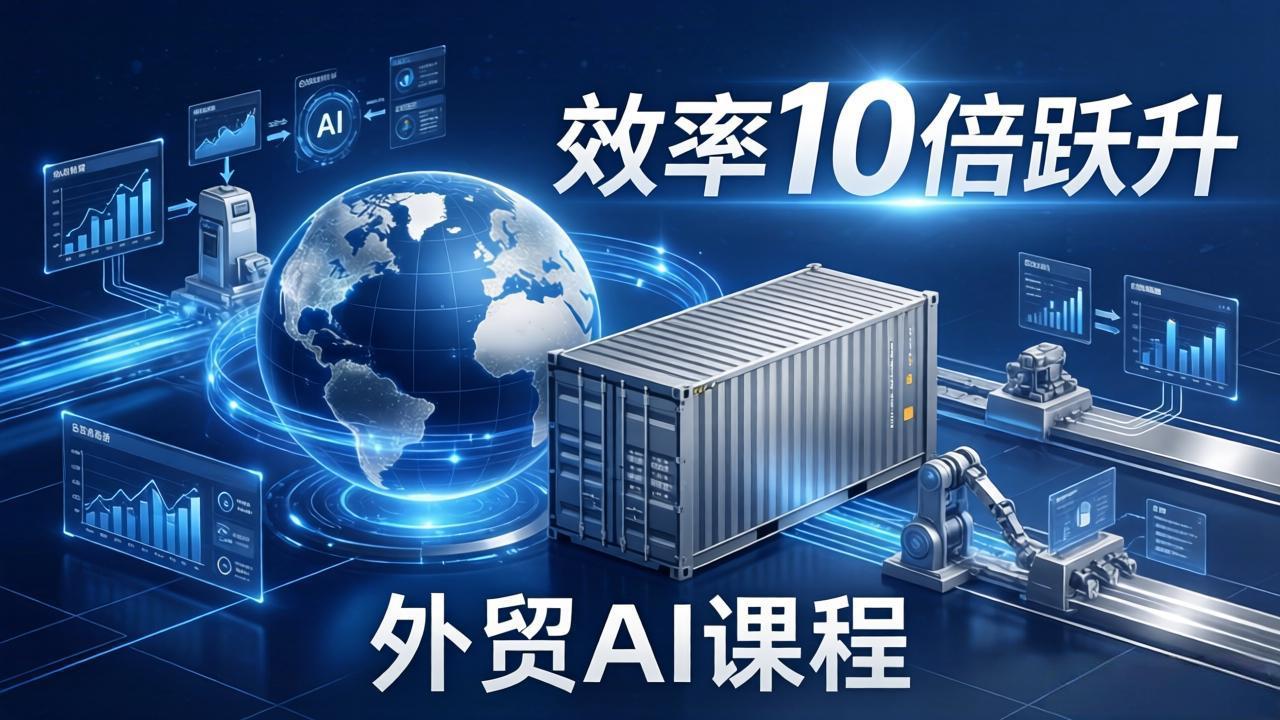 [人工智能]（17595期）外贸人AI破局课：从零部署n8n搭建数字员工，让AI自动执行复杂工作流，效率10倍跃升-第1张图片-智慧创业网