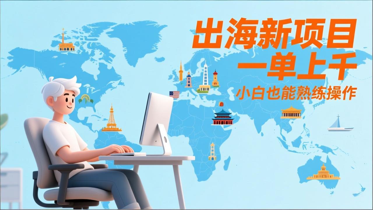 [虚拟项目]（17534期）出海新项目，一单上千，小白也能熟练操作-第1张图片-智慧创业网
