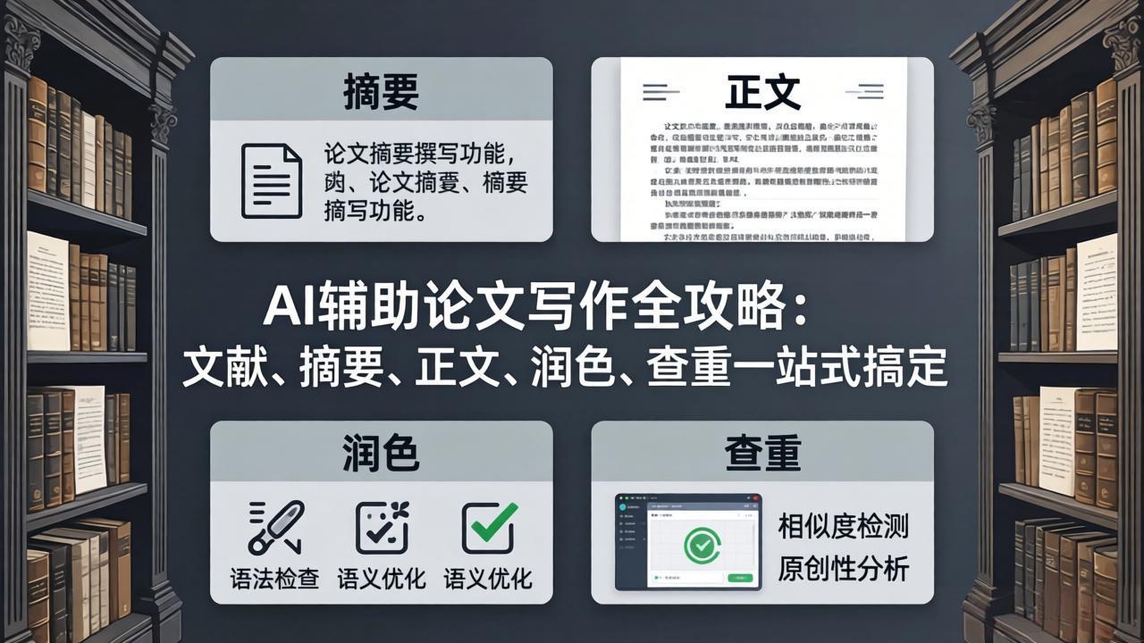 [文案写作]（17970期）AI辅助论文写作全攻略：文献、摘要、正文、润色、查重一站式搞定