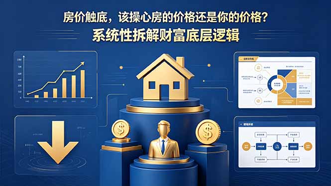[投资理财]（18602期）付费文章：房价触底，该操心房的价格还是你的价格？系统性拆解财富底层逻辑