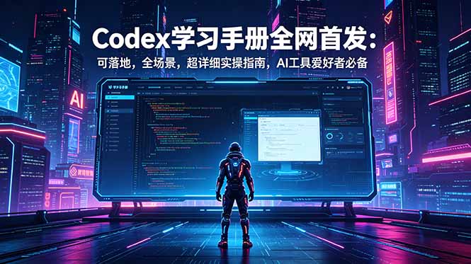 [AI人工智能]（18871期）Codex学习手册全网首发：可落地，全场景，超详细实操指南，AI工具爱好者必备-第1张图片-智慧创业网