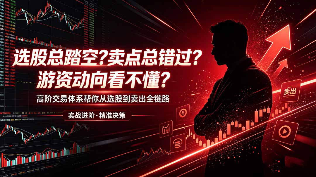 [投资理财]（18937期）选股总踏空？卖点总错过？游资动向看不懂？高阶交易体系帮你从选股到卖出全链路（更新6月）