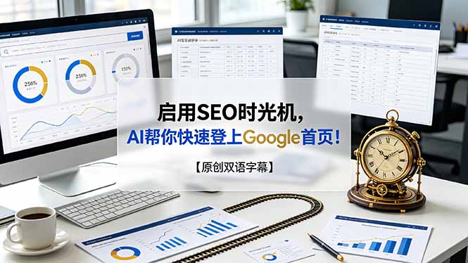 [国外项目]（19162期）启用SEO时光机，AI帮你快速登上Google首页！【原创双语字幕】-第1张图片-智慧创业网