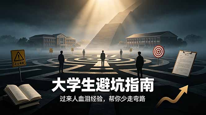 [其它资料]（19195期）付费文章：大学生避坑指南 ，过来人血泪经验，帮你少走弯路