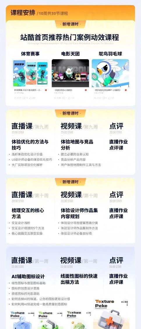 [设计教程]（19378期）AI+UI系统实战课：十周完整教学｜图标IP运营视觉｜笔试作品集交互动效全套落地教程-第2张图片-智慧创业网